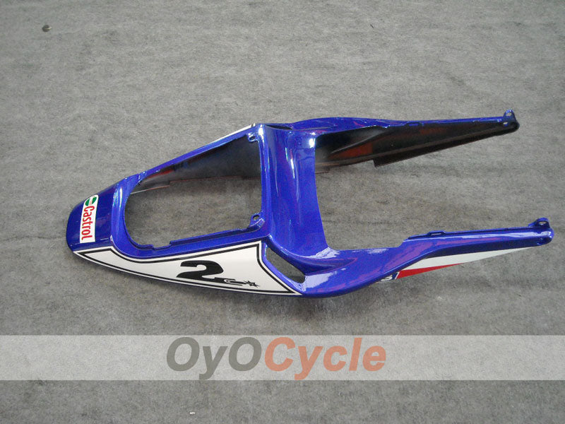 Injection Fairing kit for 03-04 CBR600RR - Red, Blue - Castrol #OYO87902505