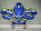 Injection Fairing kit for 02-13 VFR800 - Yellow, Blue - Movistar #OYO87902837