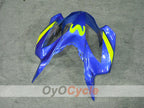 Injection Fairing kit for 02-13 VFR800 - Yellow, Blue - Movistar #OYO87902837