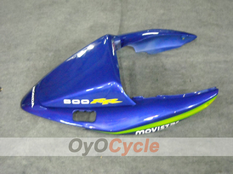 Injection Fairing kit for 02-13 VFR800 - Yellow, Blue - Movistar #OYO87902837