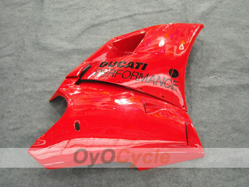 Injection Fairing kit for 99-02 Ducati 996 - Red, White - Factory Style #OYO87902199