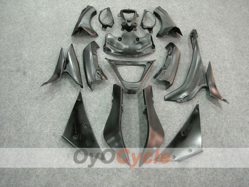 Injection Fairing kit for 07-08 NINJA ZX-6R - Red, Black - Flame #OYO87901934