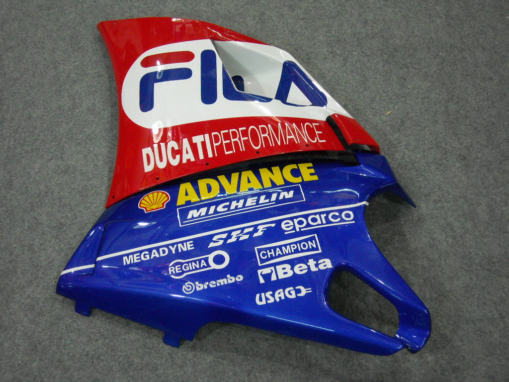Injection Fairing kit for 94-02 Ducati 748 - Red, Blue - FILA #OYO87902061