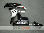 Injection Fairing kit for 07-08 CBR600RR - White, Black - West #OYO87900440