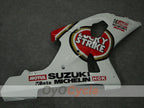 Injection Fairing kit for 01-03 GSX R600 - Red, White - Lucky Strike #OYO87901053