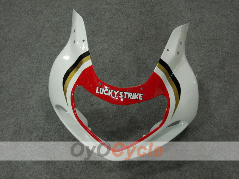 Injection Fairing kit for 01-03 GSX R600 - Red, White - Lucky Strike #OYO87901053