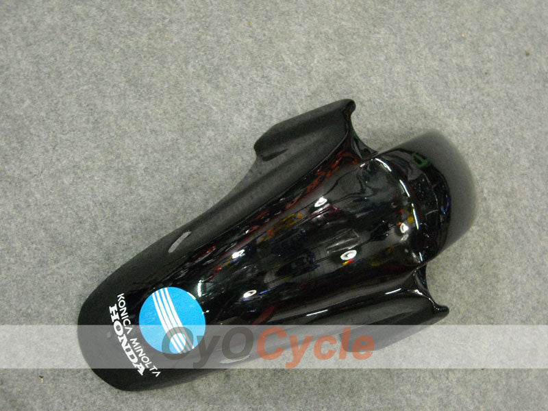 Injection Fairing kit for 96-07 CBR1100XX - White, Black - Konica Minolta, MICHELIN #OYO87902840