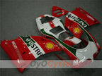 Injection Fairing kit for 02-04 Ducati 998 - Red, White - INFO STRADA #OYO87902295