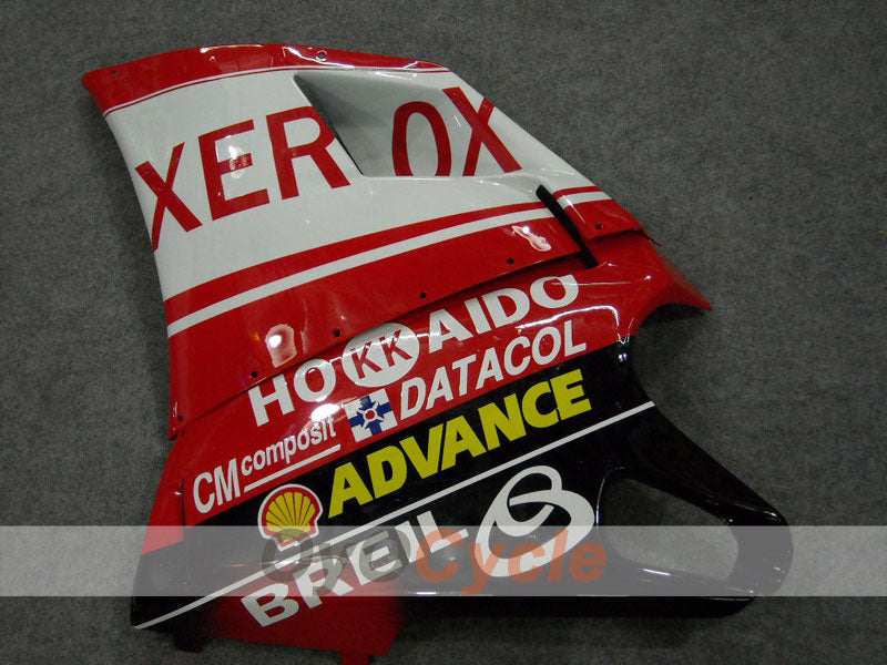 Injection Fairing kit for 02-04 Ducati 998 - Red, White - Xerox #OYO87902312