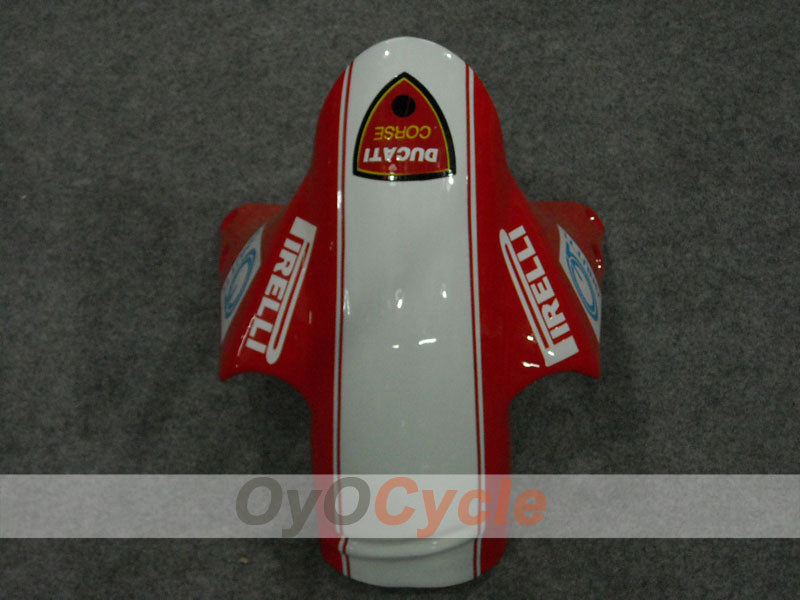 Injection Fairing kit for 94-02 Ducati 748 - Red, White - Xerox #OYO87902085