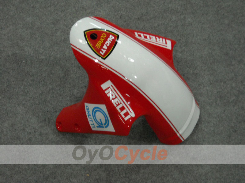 Injection Fairing kit for 02-04 Ducati 998 - Red, White - Xerox #OYO87902312
