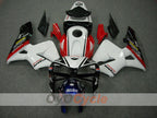 Injection Fairing kit for 05-06 CBR600RR - White, Black - Lee, MICHELIN #OYO87900263