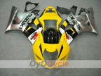 Injection Fairing kit for 04-05 GSX R750 - Yellow, Silver - Factory Style #OYO87901171