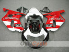 Injection Fairing kit for 00-03 GSX R750 - Red, Black - Factory Style #OYO87901074