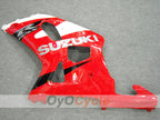 Injection Fairing kit for 00-03 GSX R750 - Red, Black - Factory Style #OYO87901074