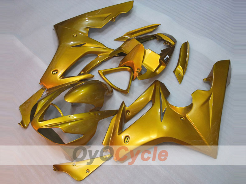 Injection Fairing kit for 06-08 Triumph Daytona 675 - Gold - Factory Style #OYO87903146 Main image