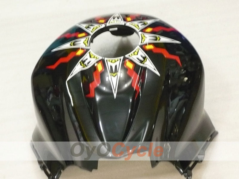 Injection Fairing kit for 09-12 CBR600RR - Orange, Black - Rossi #OYO87900461