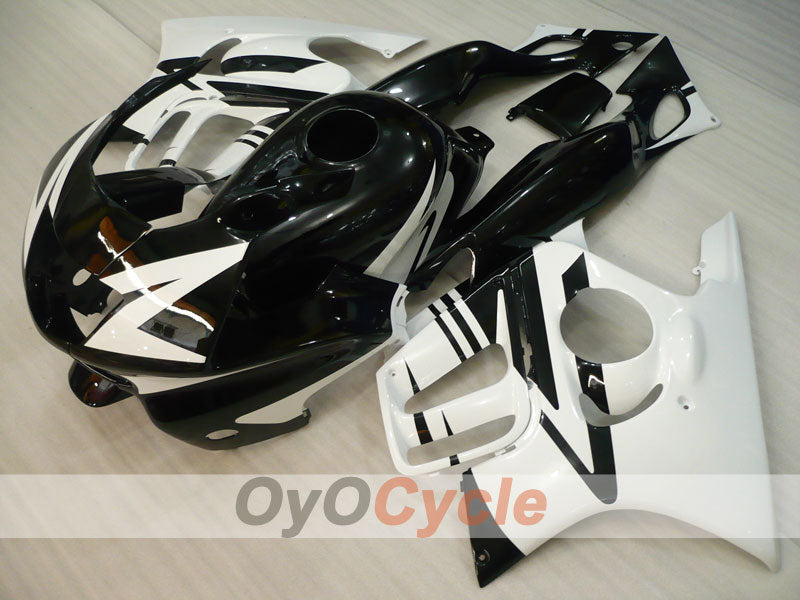 Injection Fairing kit for 95-96 CBR600F3 - White, Black - Factory Style #OYO87900010 Main image
