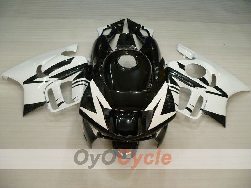 Injection Fairing kit for 97-98 CBR600F3 - White, Black - Factory Style #OYO87900058 Secondary image