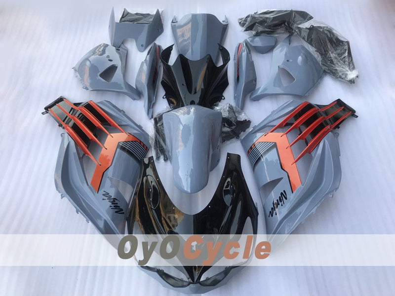 Injection Fairing kit for 12-25 NINJA ZX-14R - Red, Grey - Others #OYO87914623