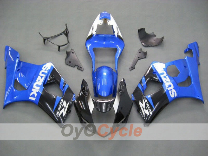 Injection Fairing kit for 03-04 GSX R1000 - Blue, Black - Factory Style #OYO87901900