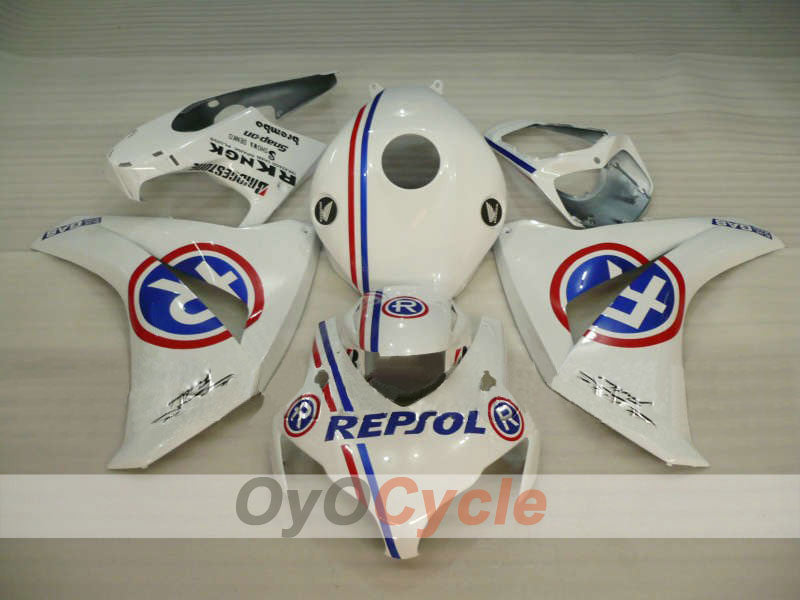 Injection Fairing kit for 08-11 CBR1000RR - Blue, White - Repsol #OYO87900724 Main image