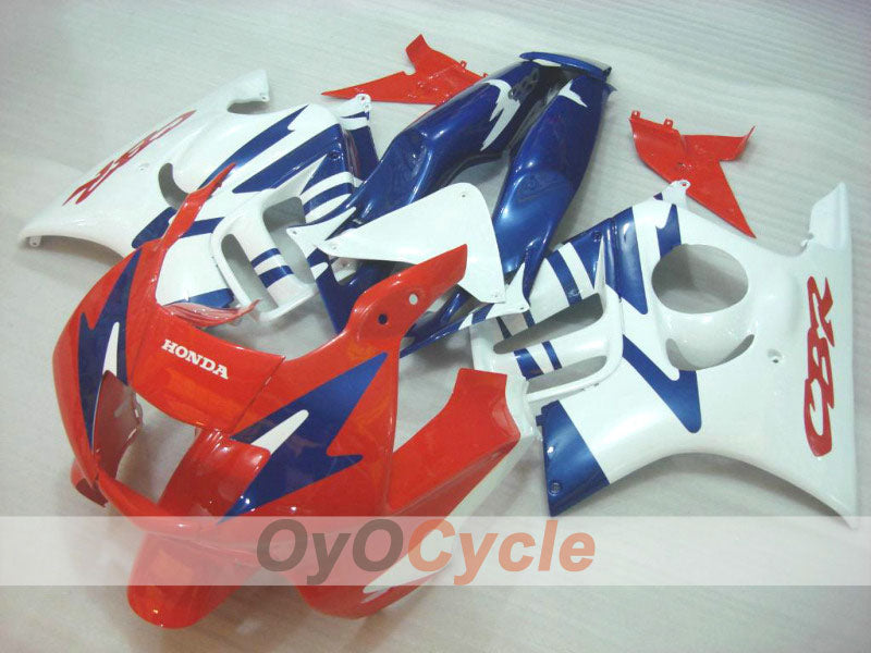 Injection Fairing kit for 97-98 CBR600F3 - Red, White - Factory Style #OYO87900094 Main image