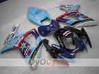 Injection Fairing kit for 06-07 GSX R600 - Blue, Black - DUNLOP #OYO87901466