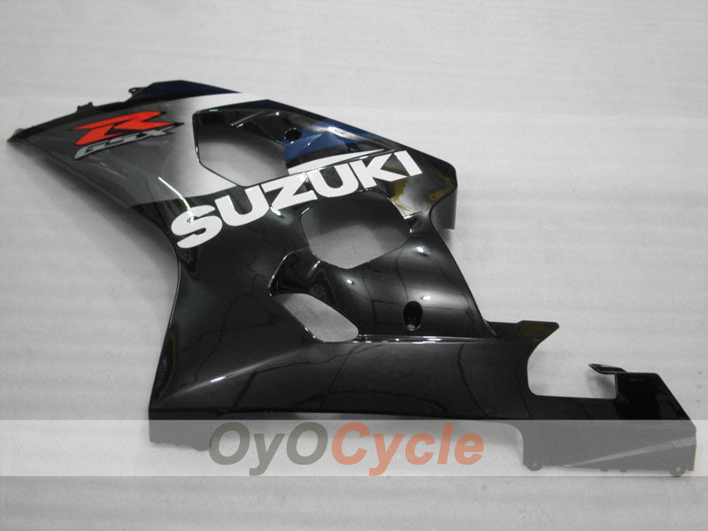 Injection Fairing kit for 04-05 GSX R750 - Black, Grey - Factory Style #OYO87901172