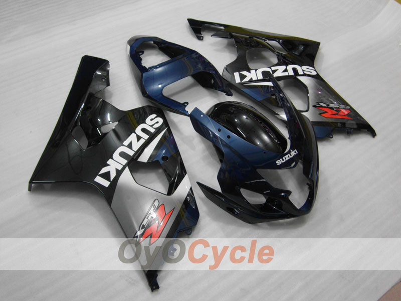 Injection Fairing kit for 04-05 GSX R750 - Black, Grey - Factory Style #OYO87901172