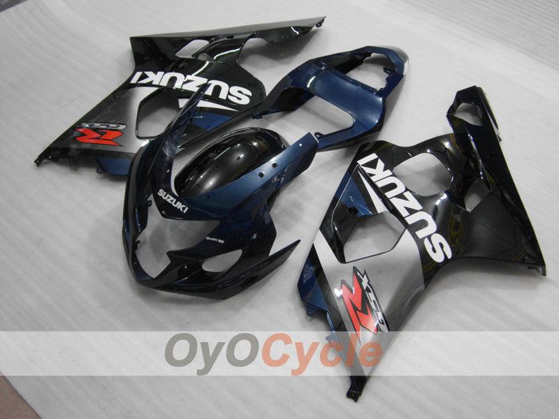 Injection Fairing kit for 04-05 GSX R750 - Black, Grey - Factory Style #OYO87901172
