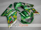 Injection Fairing kit for 00-02 GSX R1000 - Green - MOTUL #OYO87905189