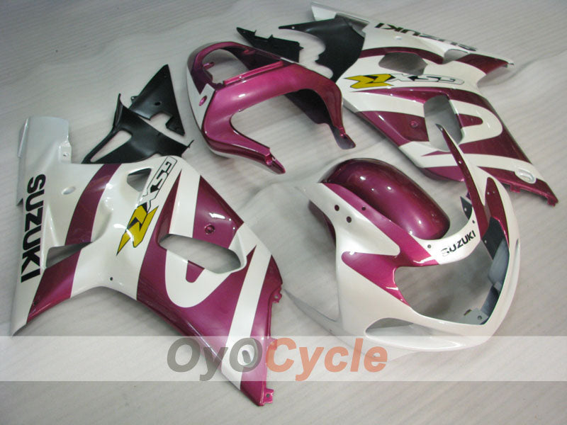 Injection Fairing kit for 00-03 GSX R750 - Purple, White - Factory Style #OYO87905163 Secondary image