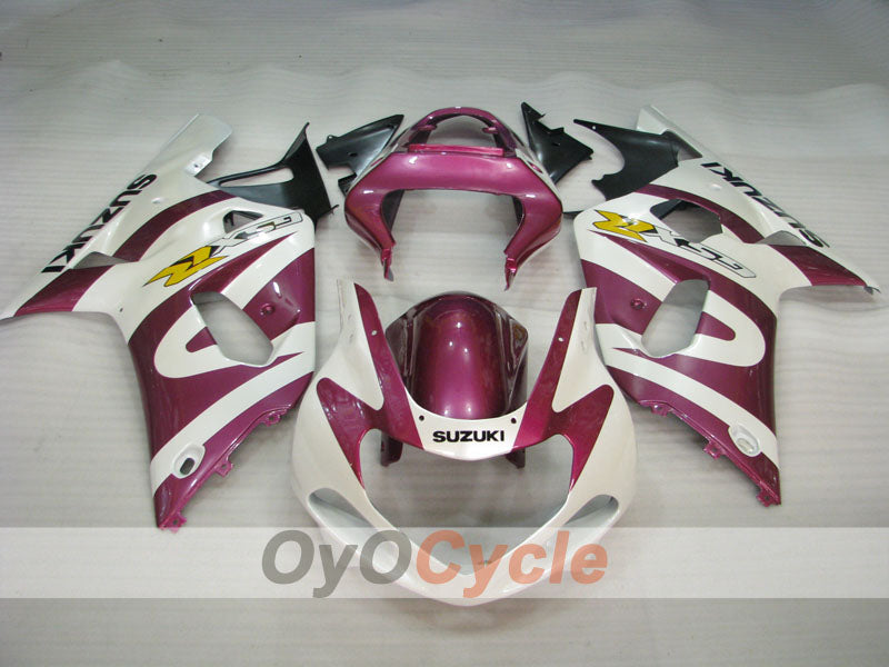 Injection Fairing kit for 00-02 GSX R1000 - Purple, White - Factory Style #OYO87905209