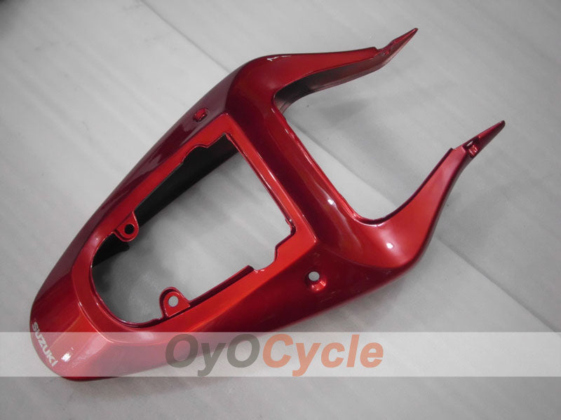 Injection Fairing kit for 00-03 GSX R750 - Red, Black - Factory Style #OYO87901071