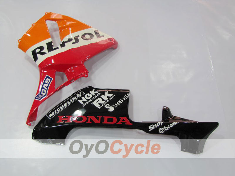 Injection Fairing kit for 05-06 CBR600RR - Orange, Black - MICHELIN, RK, Repsol #OYO87900331