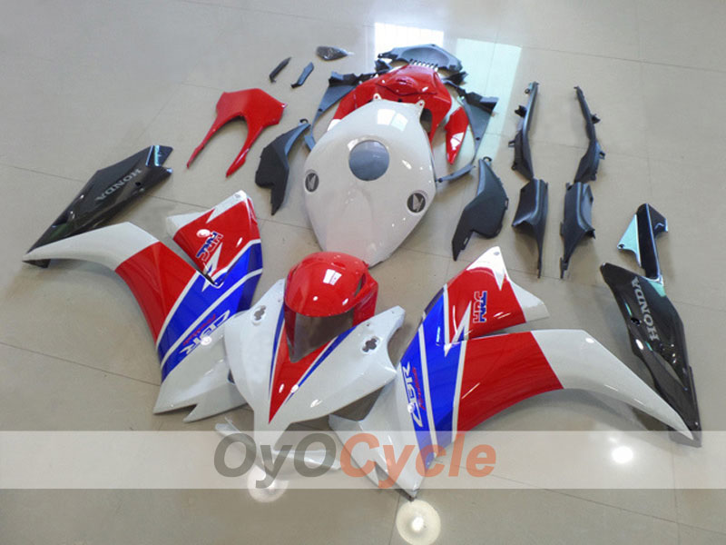 Injection Fairing kit for 12-16 CBR1000RR - Red, White - Factory Style #OYO87903321 Main image