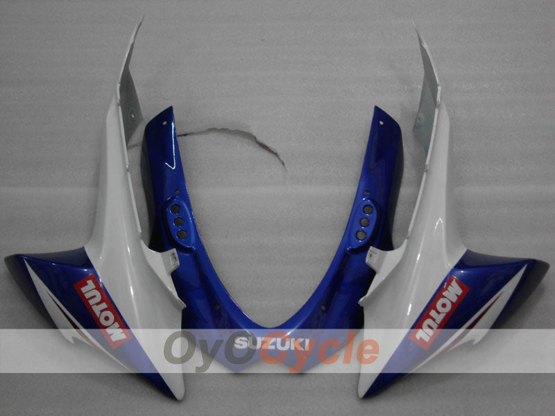 Injection Fairing kit for 09-16 GSX R1000 - Blue, White - Factory Style, MOTUL #OYO87902868