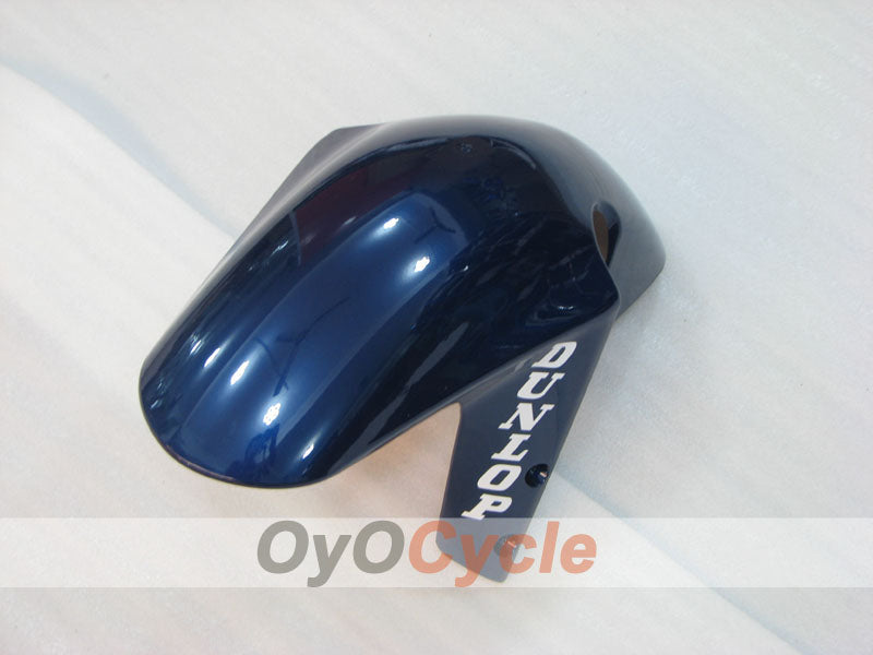Injection Fairing kit for 00-02 GSX R1000 - Blue, White - DUNLOP #OYO87905192