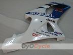 Injection Fairing kit for 00-02 GSX R1000 - Blue, White - DUNLOP #OYO87905192