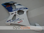 Injection Fairing kit for 00-02 GSX R1000 - Blue, White - DUNLOP #OYO87905192
