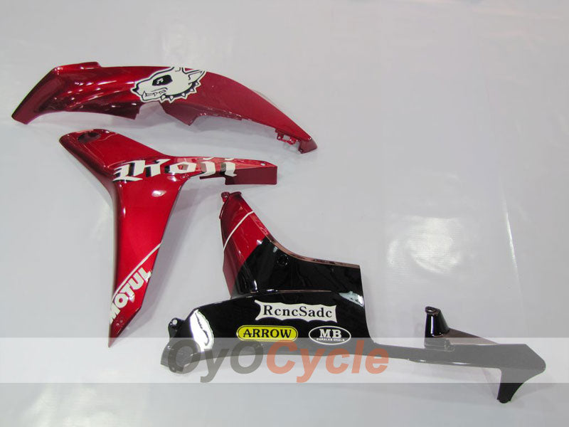 Injection Fairing kit for 07-08 CBR600RR - Red, Black - Factory Style #OYO87900390 Secondary image