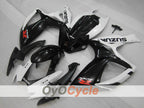 Injection Fairing kit for 06-07 GSX R750 - White, Black - Factory Style #OYO87901313