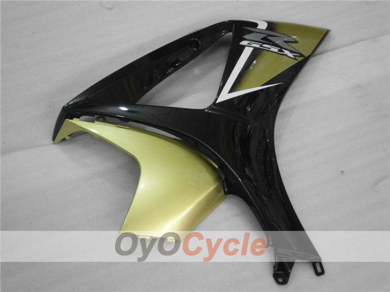 Injection Fairing kit for 07-08 GSX R1000 - Black, Gold - Factory Style #OYO87902110