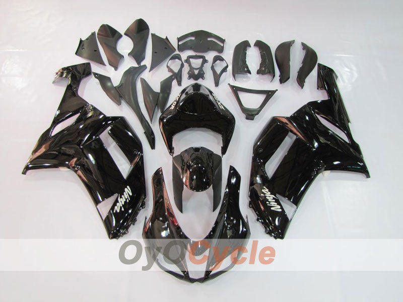 Injection Fairing kit for 07-08 NINJA ZX-6R - Black - Factory Style #OYO87901910