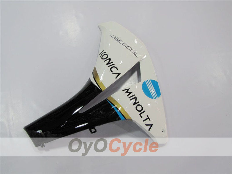 Injection Fairing kit for 08-11 CBR1000RR - White, Black - Konica Minolta #OYO87900692