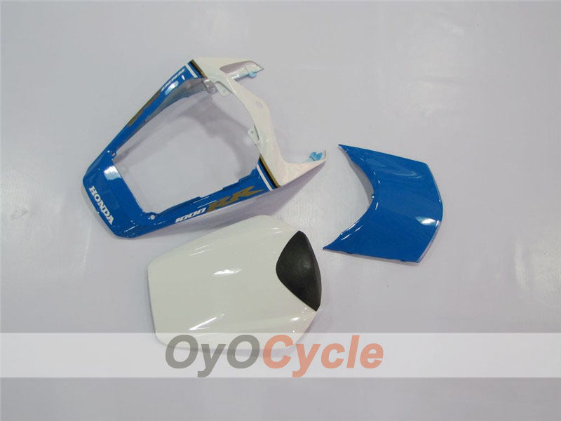 Injection Fairing kit for 08-11 CBR1000RR - White, Black - Konica Minolta #OYO87900692