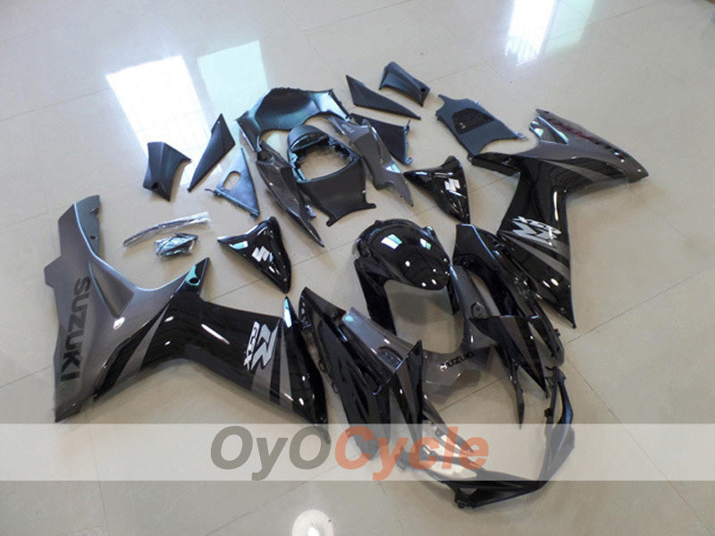 Injection Fairing kit for 11-26 GSX R750 - Black, Grey - Factory Style #OYO87903199 Main image