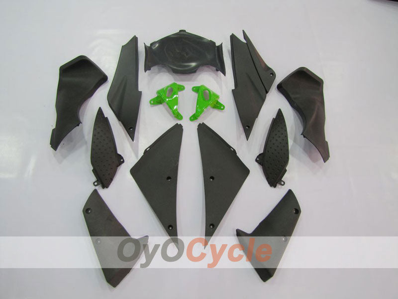 Injection Fairing kit for 05-06 NINJA ZX-6R - Green, Black - Factory Style #OYO87901847