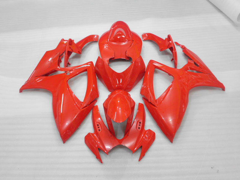 Injection Fairing kit for 06-07 GSX R600 - Red - Factory Style #OYO87901472 Main image